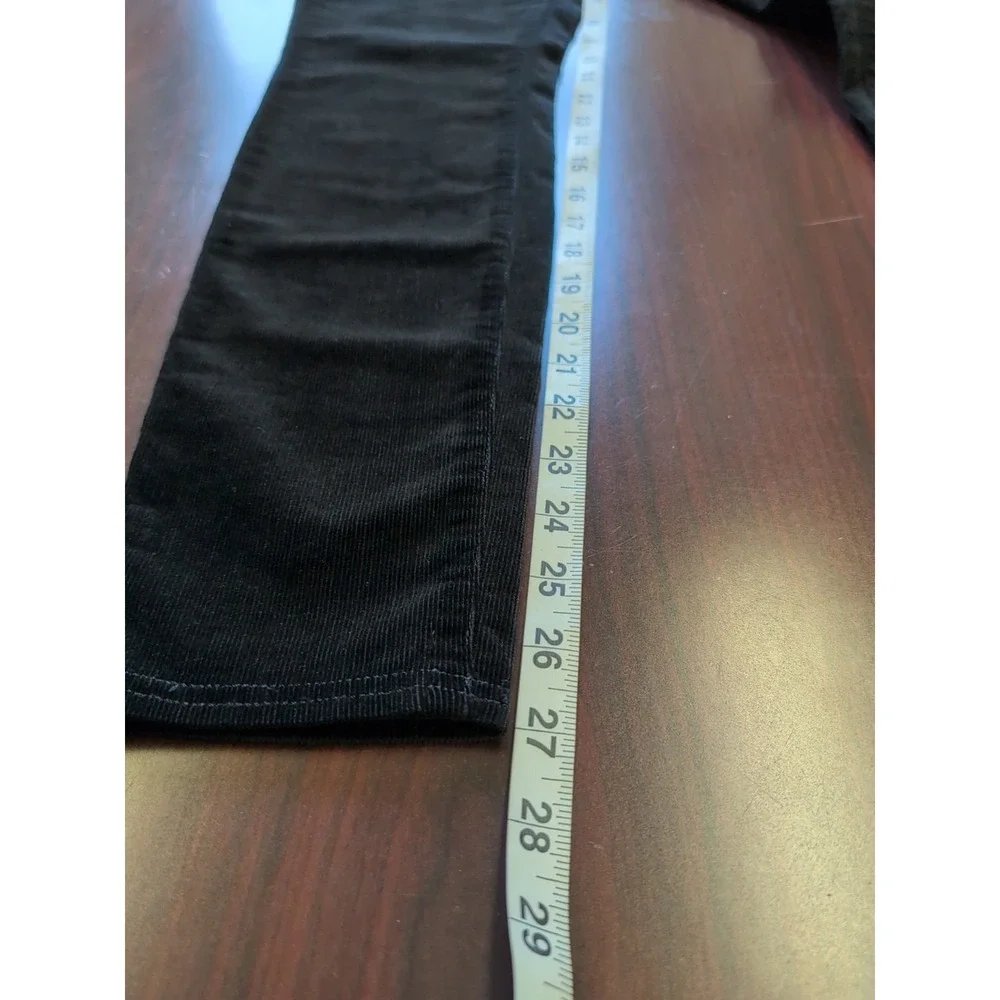 NEW! EILEEN FISHER S Black Pull, On Skinny Cords